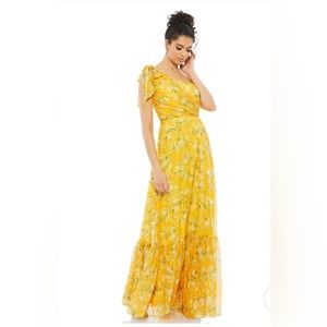 Mac Duggal one shoulder dress NWT never worn size 6